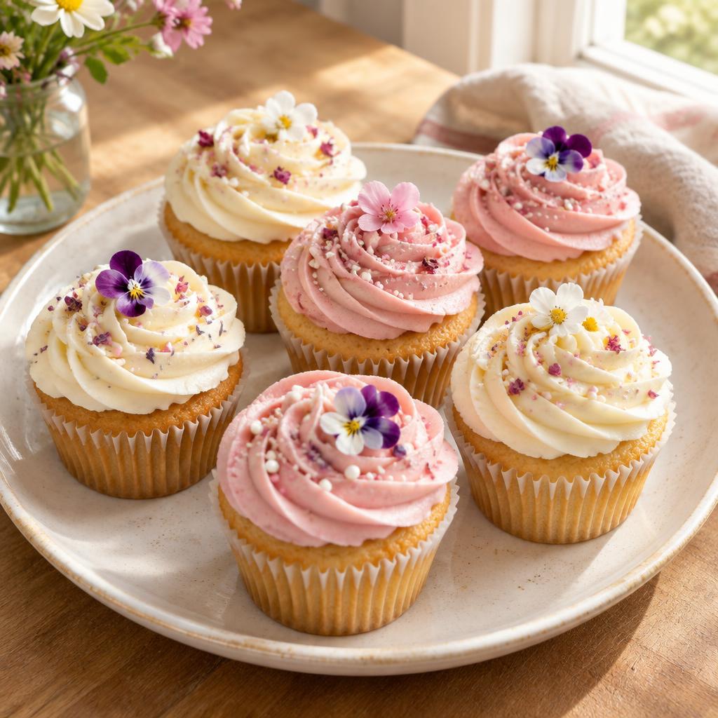 Petal Cupcakes